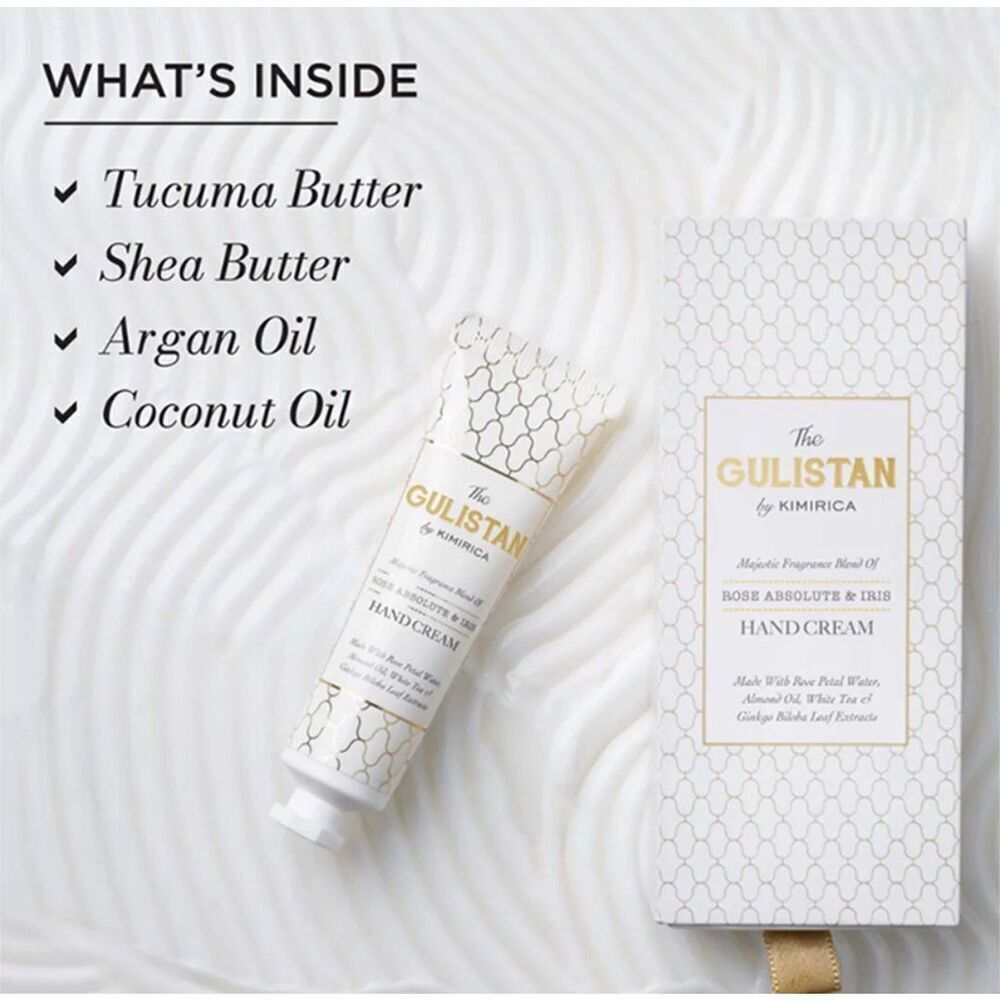Kimirica The GULISTAN Rose Absolute & Iris Hand Cream 30ml NEW - Picture 2 of 5